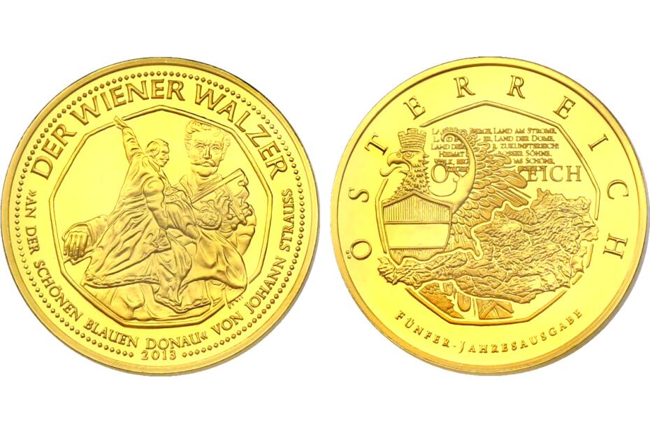 Ag-Medaille 2013 "Donauwalzer - Johann Strauss" pp