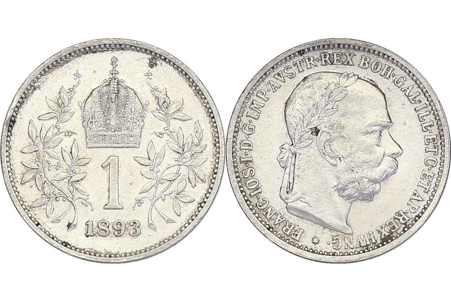 Krone 1893 J.376  vz-stgl.